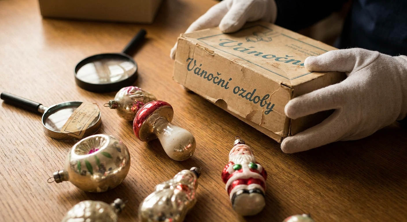 Kdo objeví ve sklepě staré skleněné vánoční ozdoby, má poklad. Sběratelé hledají tyto tvary z 70. let