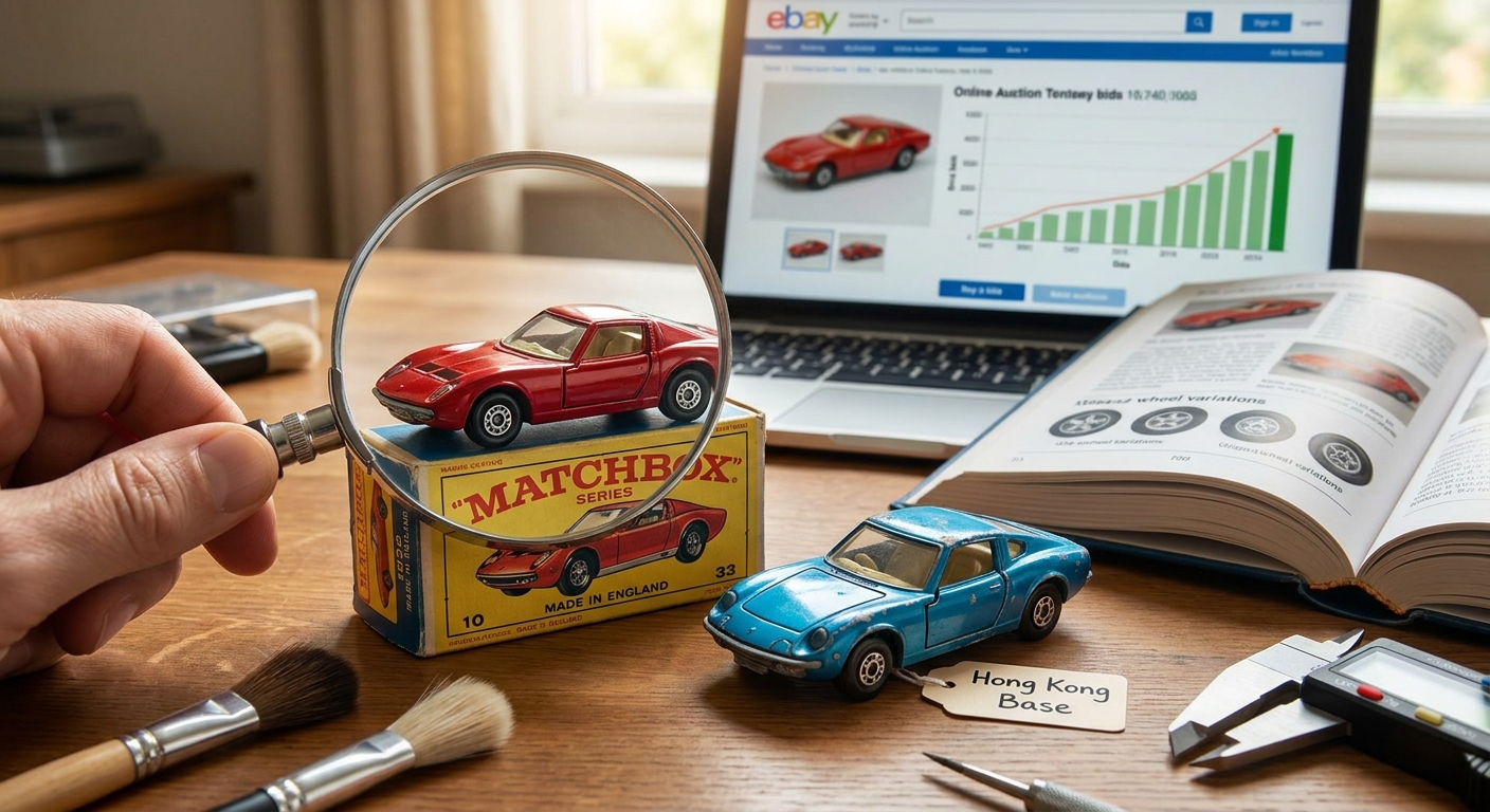 Kdo vlastní tyto staré modely autíček, drží v ruce jmění. Sběratelé teď vykupují jednu konkrétní sérii