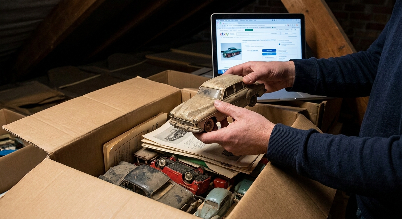 Kdo vlastní tyto staré modely autíček, drží v ruce jmění. Sběratelé teď vykupují jednu konkrétní sérii