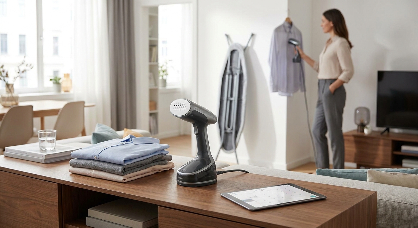 Klasické žehlicí prkna mizí z domovů. Češi si oblíbili napařovací systém, který vyžehlí košili za 20 vteřin