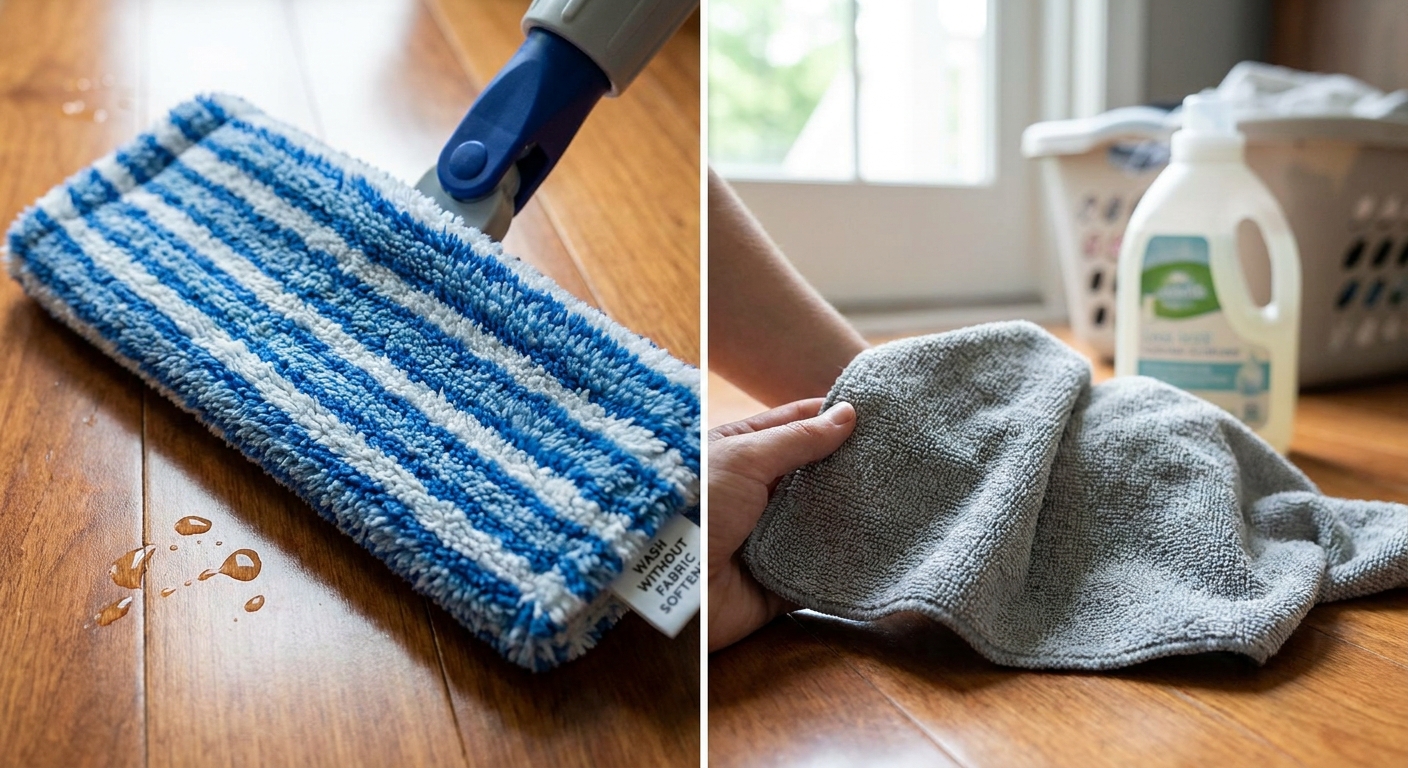 Klasické hadry na podlahu používají už jen pamětníci. Tato novinka z mikrovlákna vyčistí špínu i bez chemie