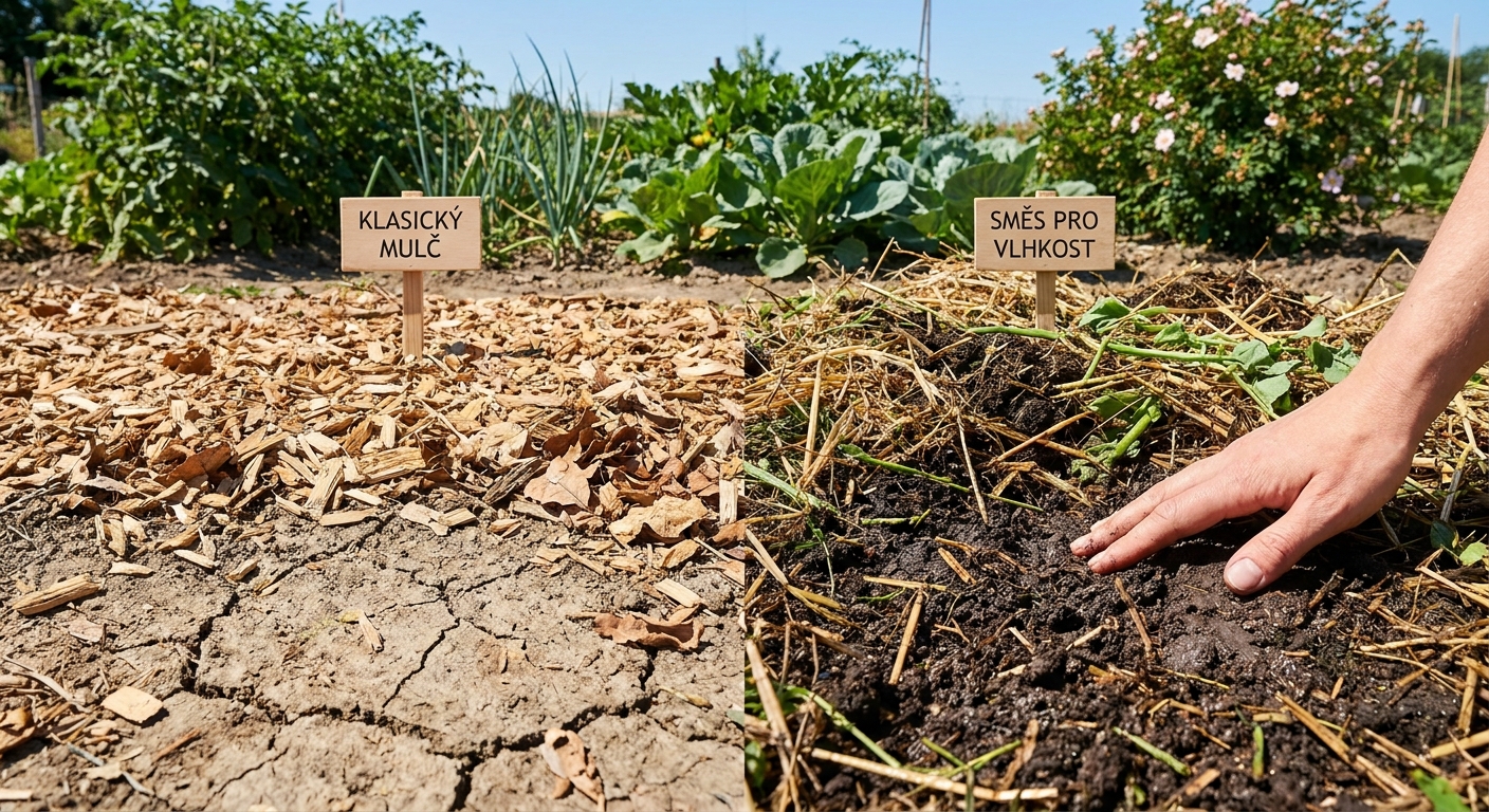 Klasické mulčovací stromů je minulostí. Zahradníci začali používat tuto směs, která drží vláhu celou sezónu