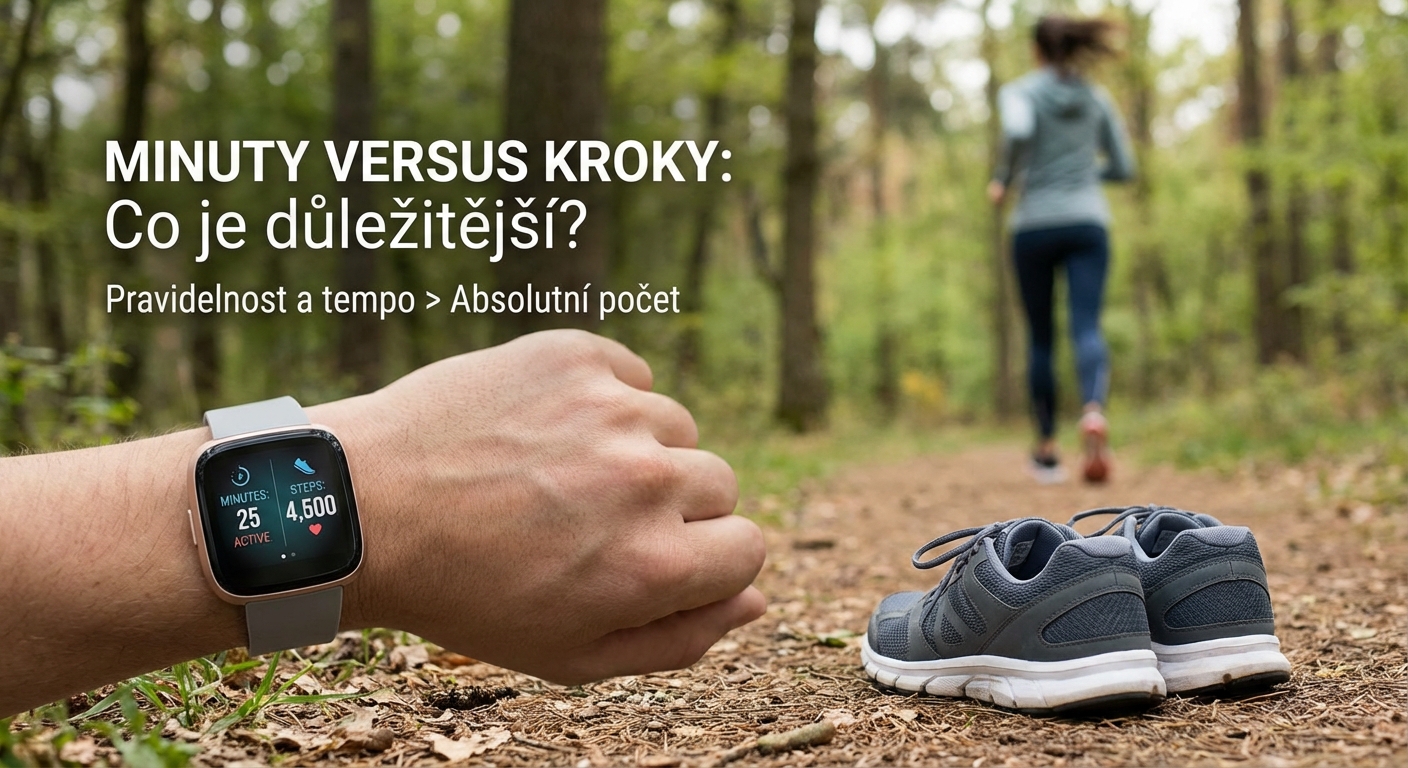 Woman in sportswear descending stairs, holding a water bottle, outdoors.