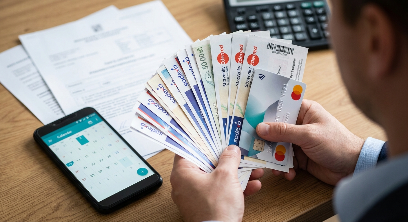 Konec papírových stravenek? Vláda chystá novinku, která se dotkne peněženek milionů zaměstnanců