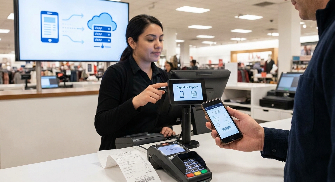 Konec papírových účtenek v Česku? Obchody zavádějí nový systém, který se lidem příliš nelíbí