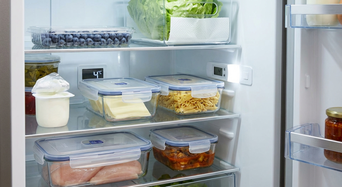 Koupila jsem na Temu organizéry do lednice za pár korun. Teď mi jídlo vydrží dvakrát déle