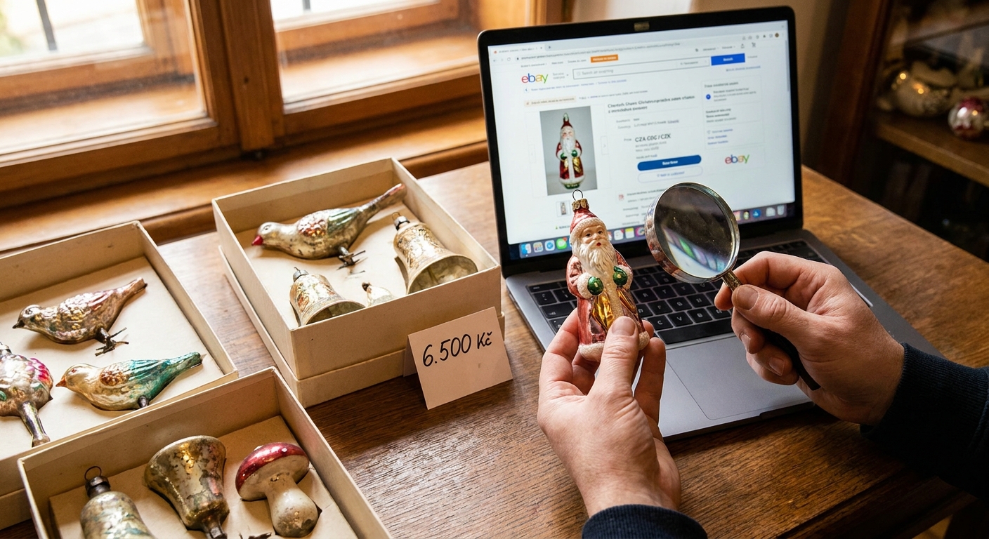 Máte doma staré vánoční ozdoby z foukaného skla? Tyto barvy a tvary mají dnes hodnotu luxusní dovolené