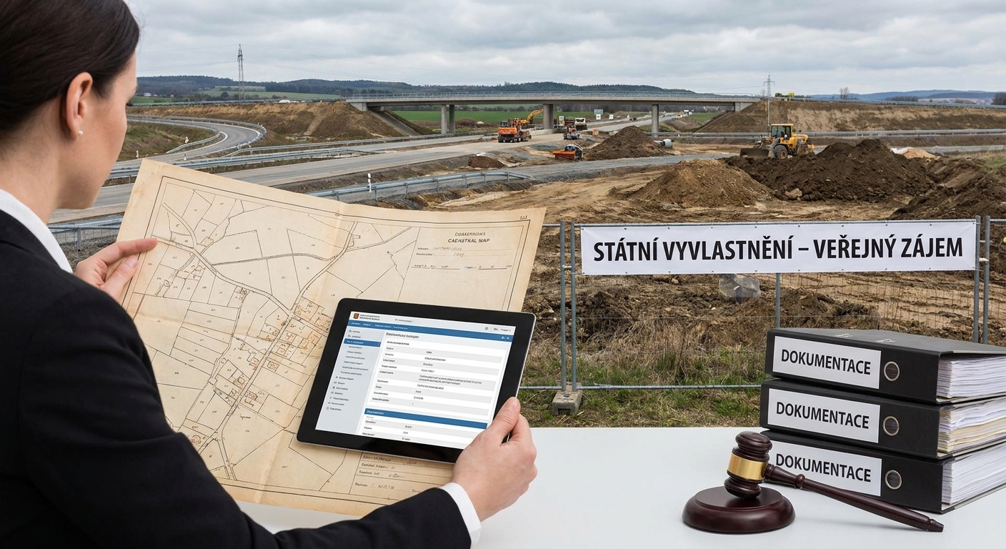 Máte tento záznam v katastru nemovitostí? Pokud tam chybí tato jedna věta, stát vám může pozemek vyvlastnit