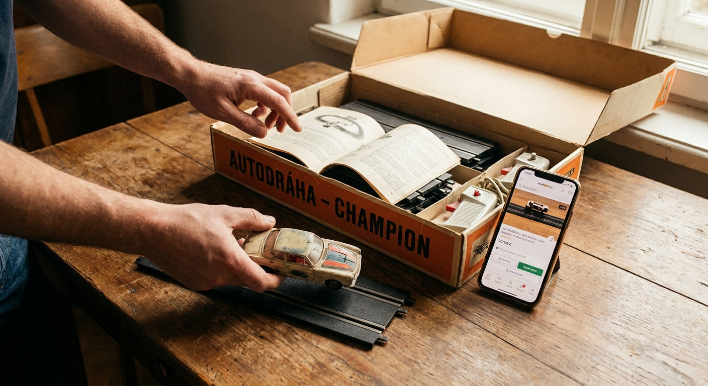 Máte tuhle starou autodráhu po tátovi? Sběratelé za zachovalé kousky platí částky, které vám zaplatí nájem