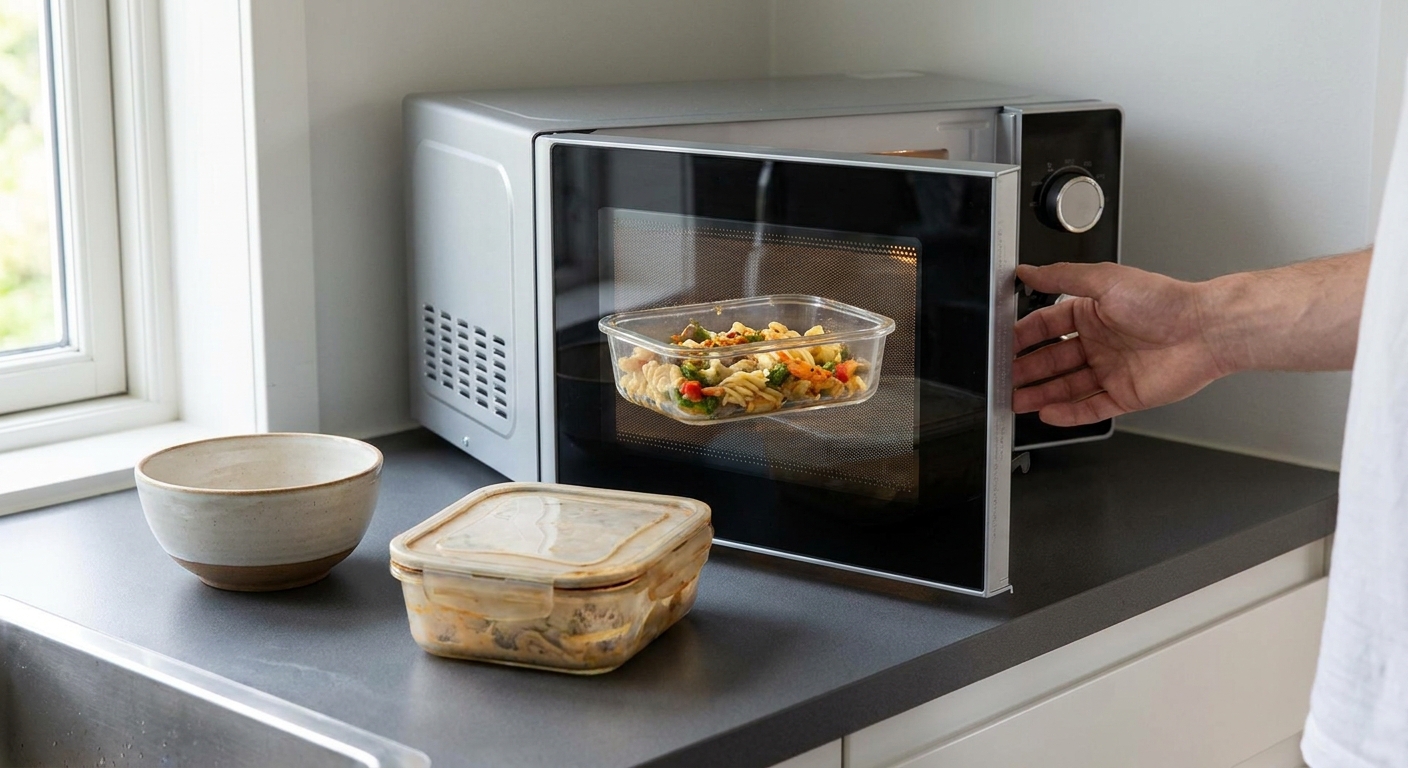 Máte v kuchyni tyto staré plastové misky? Okamžitě je vyhoďte, při ohřevu v mikrovlnce se z nich uvolňuje jed