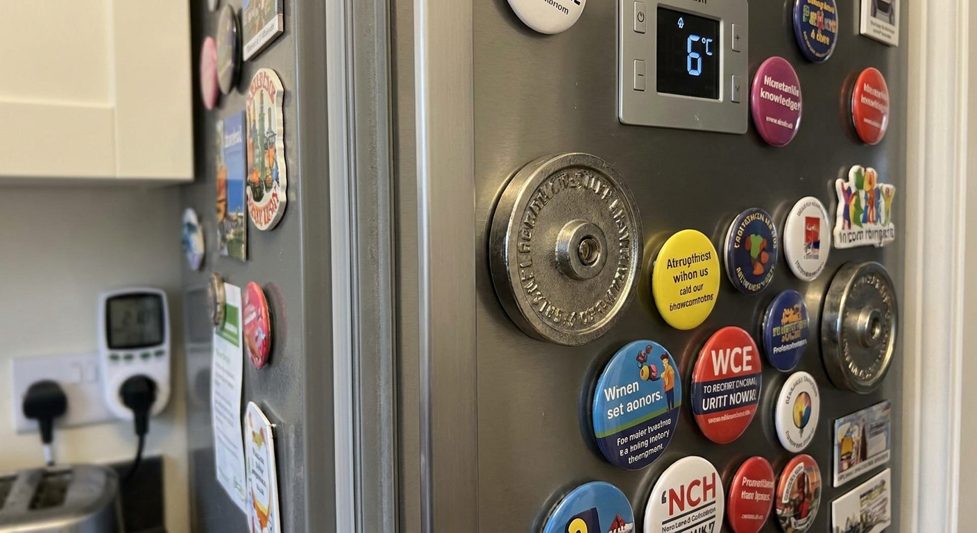 Magnety na lednici sundejte ještě dnes. Odborníci varují před vlivem na elektroniku a spotřebu energie