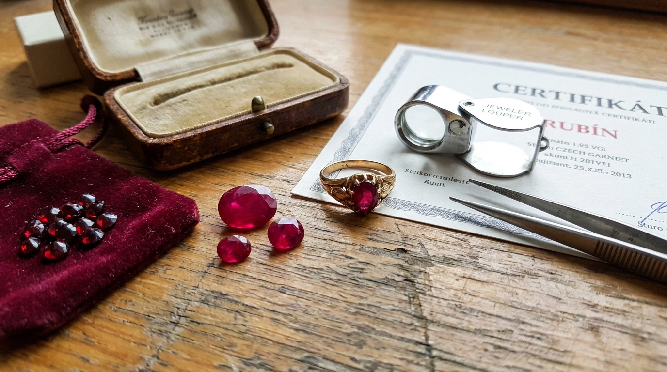 Našla jsem doma starou brož s červeným kamenem. V klenotnictví mi řekli cenu, která mi vyrazila dech