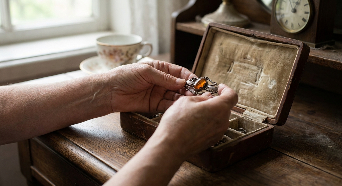 Našla jsem doma starou brož s červeným kamenem. V klenotnictví mi řekli cenu, která mi vyrazila dech