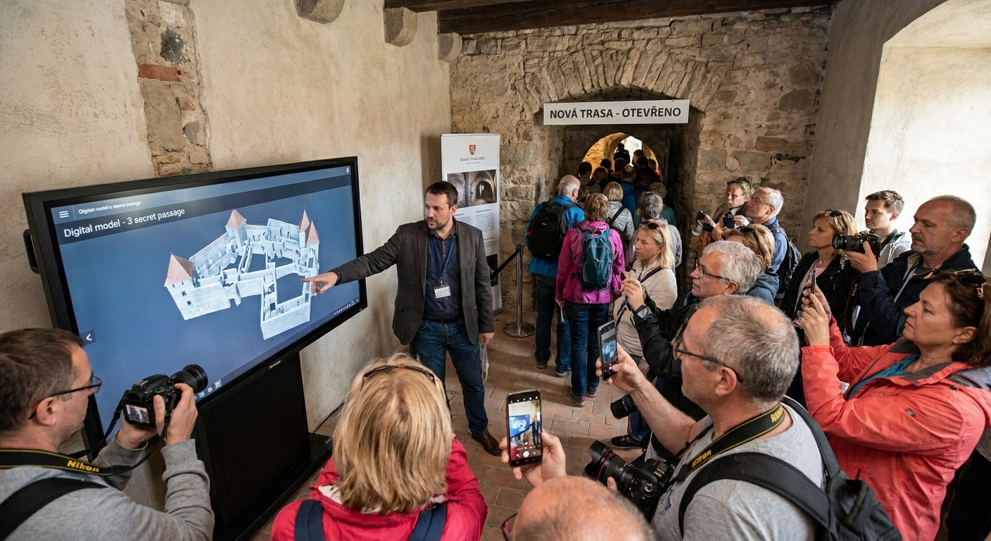 Na našem nejkrásnějším hradě se dějí věci, o kterých historie mlčela. Turisté tam teď proudí po tisících