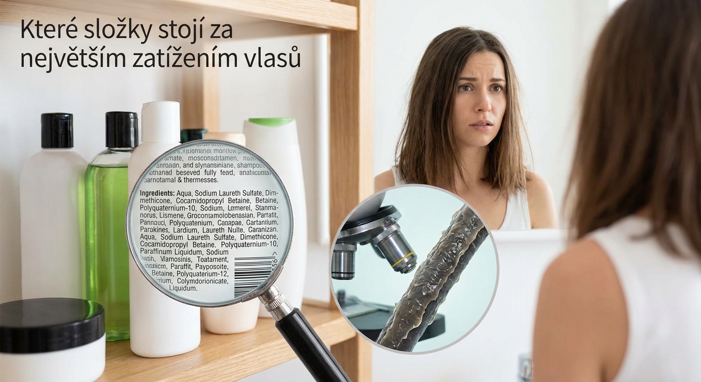 Nejhorší šampon z drogerie. Slibuje objem, ale vlasy zatěžuje víc než nejlevnější kondicionér