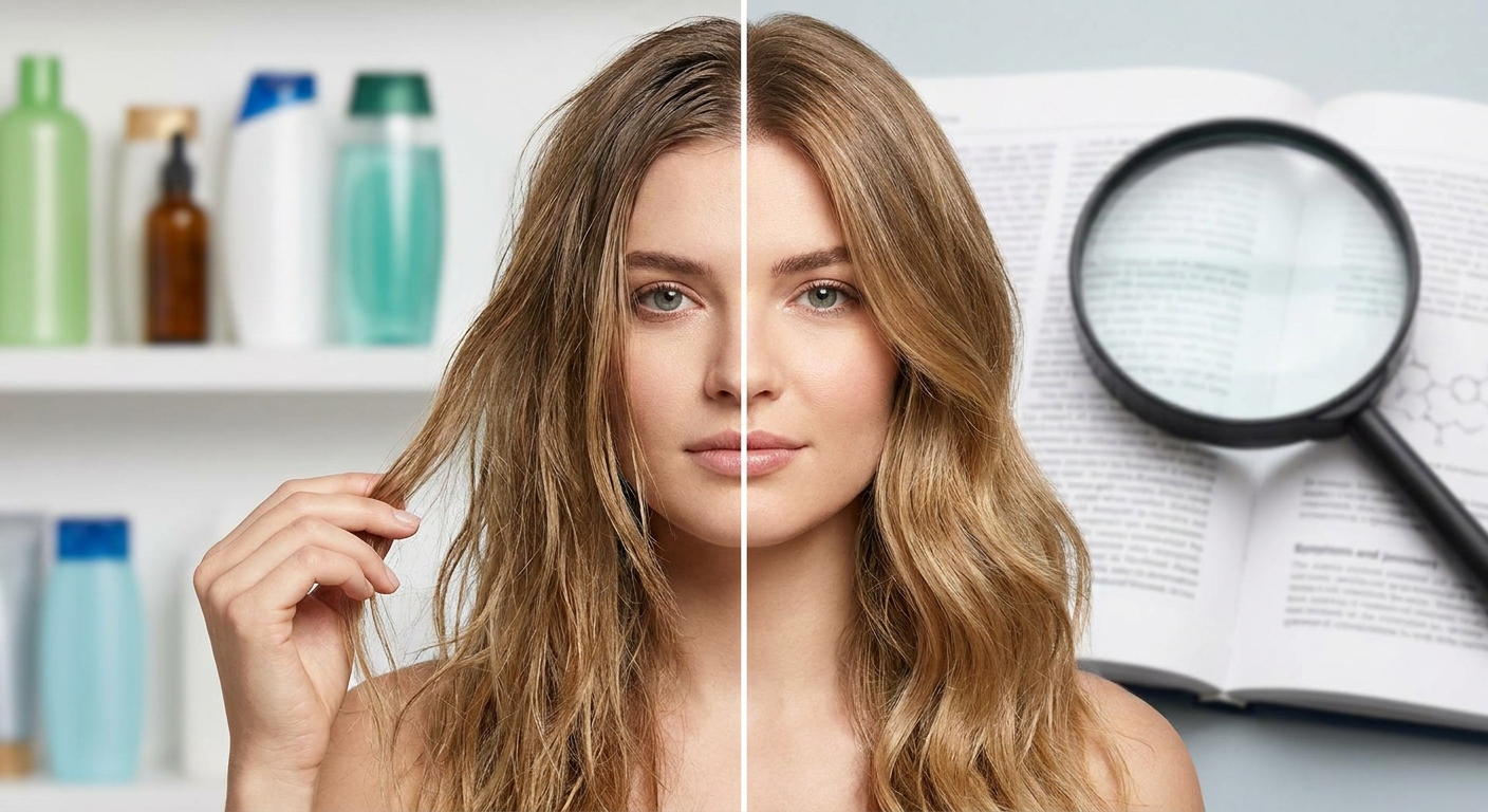 Nejhorší šampon z drogerie. Slibuje objem, ale vlasy zatěžuje víc než nejlevnější kondicionér