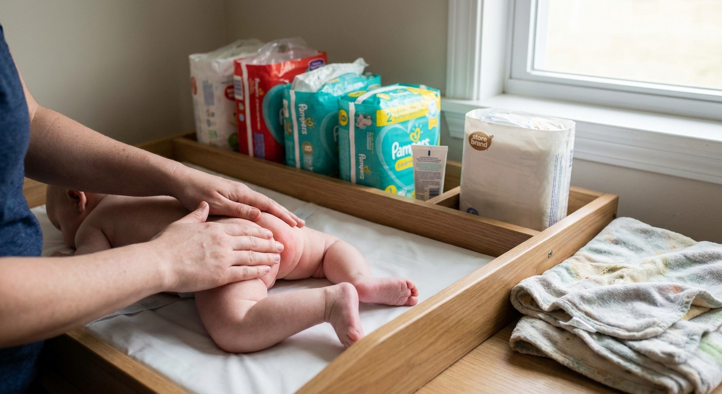 Nejhorší dětské plenky ze supermarketu. Slibují sucho celou noc, ale testy odhalily dráždivé látky