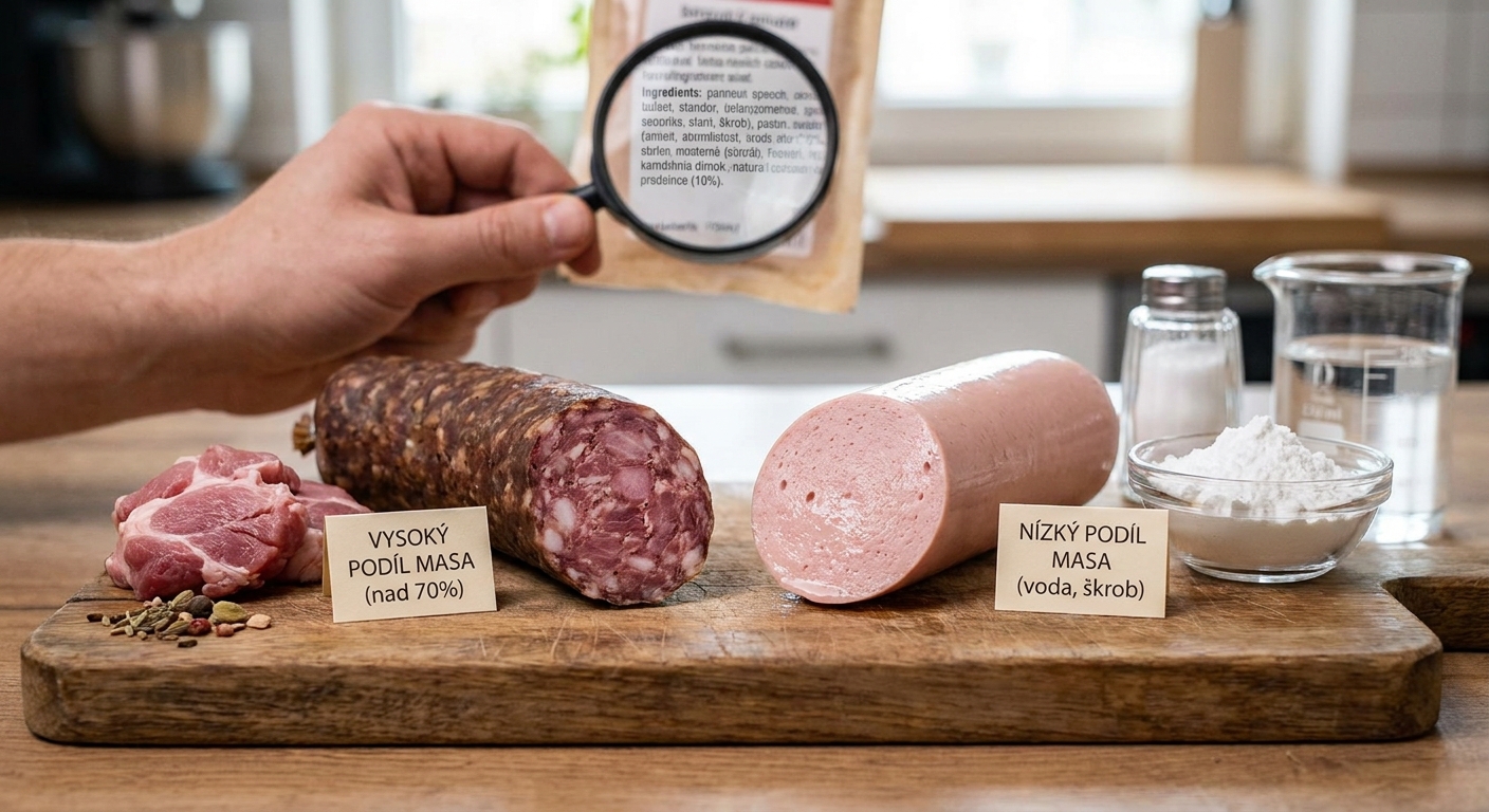 Nejhorší drůbeží párky z pultu. Tváří se poctivě, ale masa je v nich méně než v levné konzervě