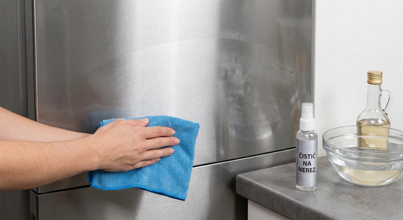 Nejhorší čistič na nerezové povrchy. Zanechává šmouhy, které nejdou ničím odstranit