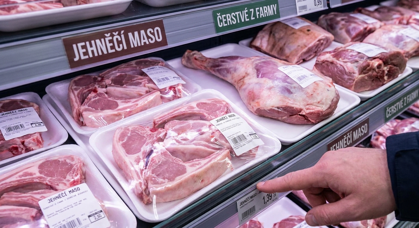 Nejhorší jehněčí maso ze supermarketu. Vyhněte se tomuto kousku v regálu, jinak bude maso tuhé