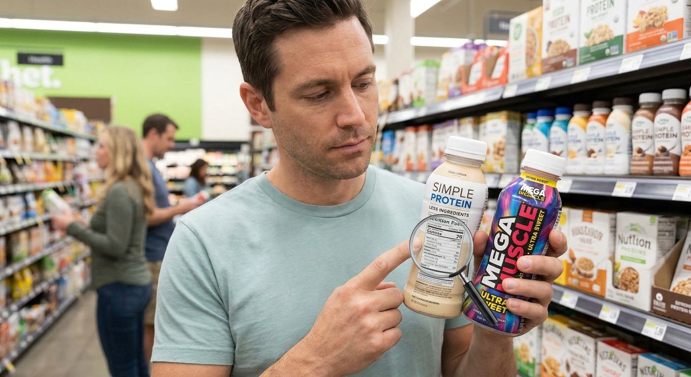 Nejhorší jogurtové pití pro sportovce. Tváří se jako proteinová bomba, ale cukru má víc než cola