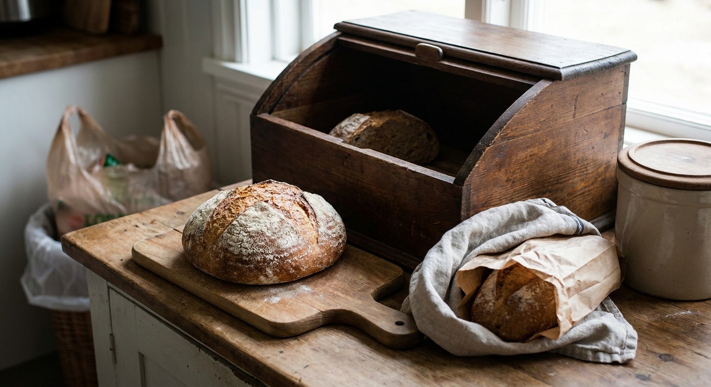 Nejhorší místo, kam v kuchyni dávat chleba. Plesniví tam 3x rychleji a vyhazujete tak stovky korun měsíčně