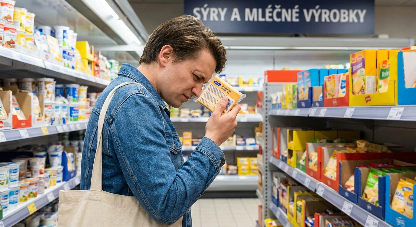 Nejhorší tavený sýr pro dospělé. Na první pohled vypadá kvalitně, ale obsahuje víc tavicích solí než sýra