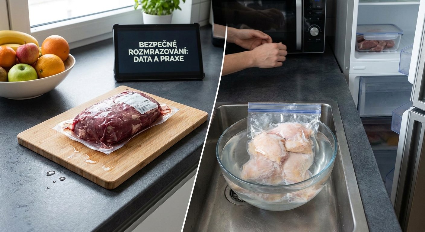Nejhorší způsob, jak rozmrazovat maso. Pokud to děláte takto, koledujete si o vážné zdravotní potíže
