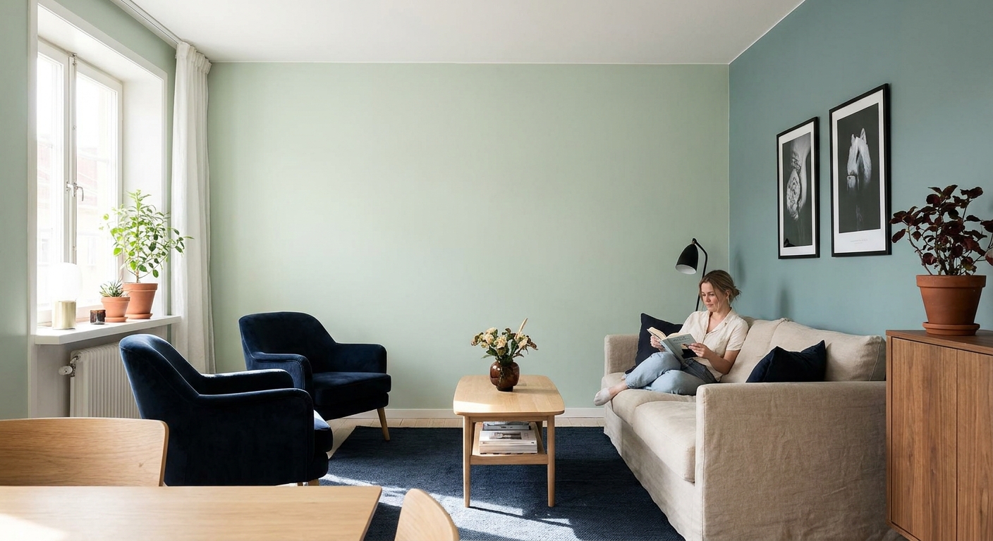 Nejlepší barva pro malý byt. Opticky ho zvětší o několik metrů a zlepší vám náladu hned po příchodu