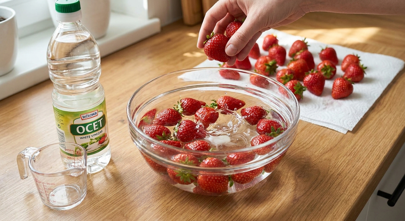 Nejlepší způsob, jak uchovat jahody čerstvé 14 dní. Stačí jedna věc z koupelny a zůstanou jako právě utržené