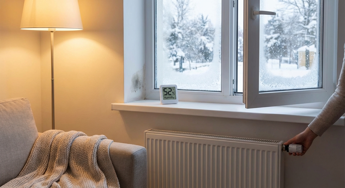 Největší chyba při větrání v zimě. Polovina Čechů to dělá špatně a zbytečně jim unikají peníze oknem