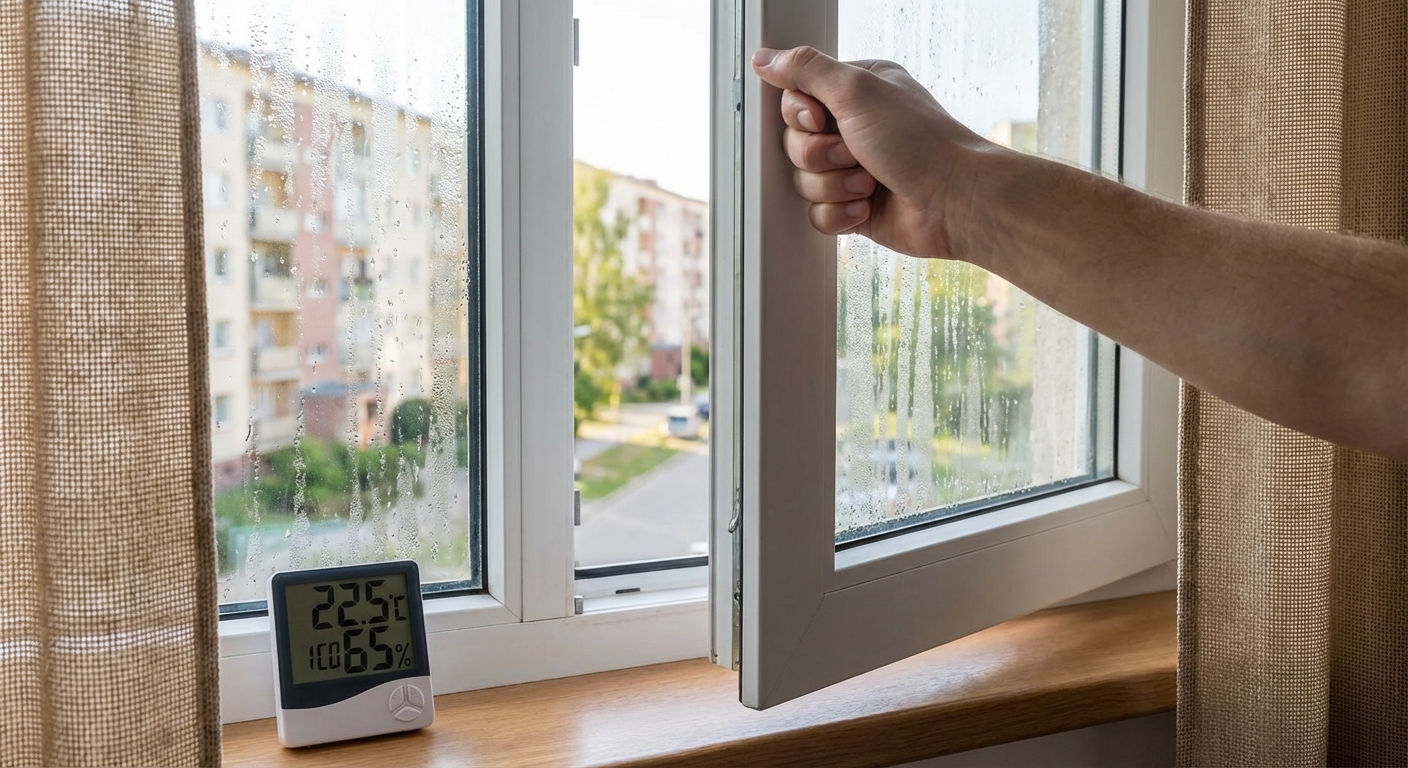 Největší chyba při větrání v zimě. Polovina Čechů to dělá špatně a zbytečně jim unikají peníze oknem