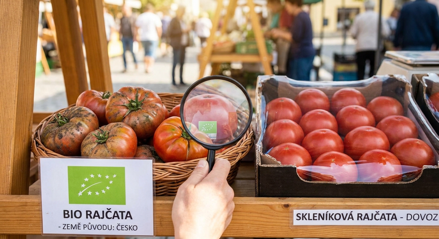 Největší podvod v oddělení zeleniny. Tato „bio“ rajčata rostou v roztoku a slunce v životě neviděla