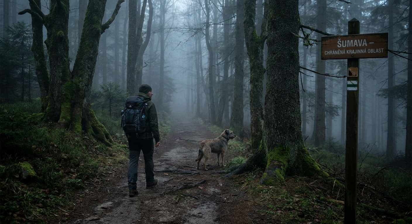 Největší záhada Šumavy: Na tomto místě se lidem zastavují hodinky a psi odmítají jít dál