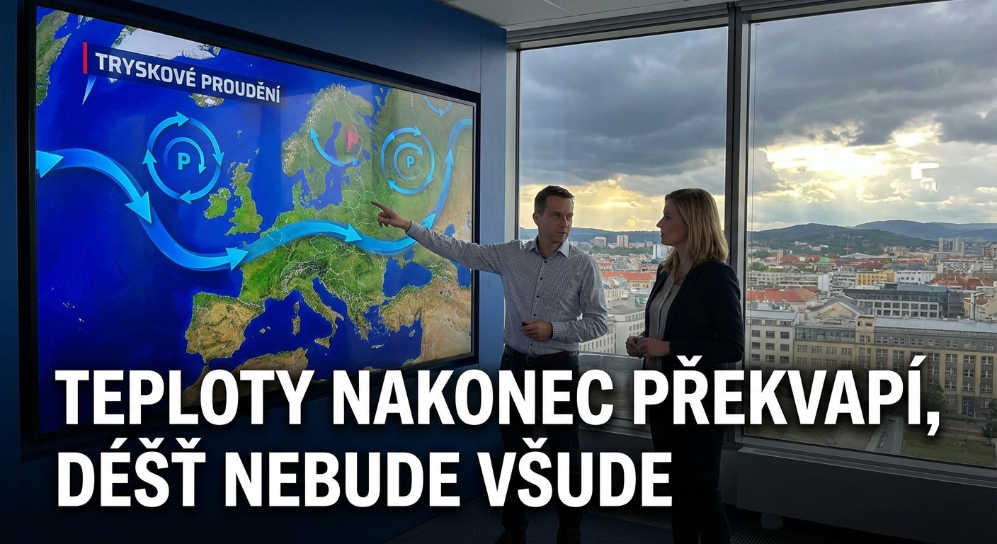 Capture of a rural landscape under a dramatic, cloudy sky with a sunlit meadow.