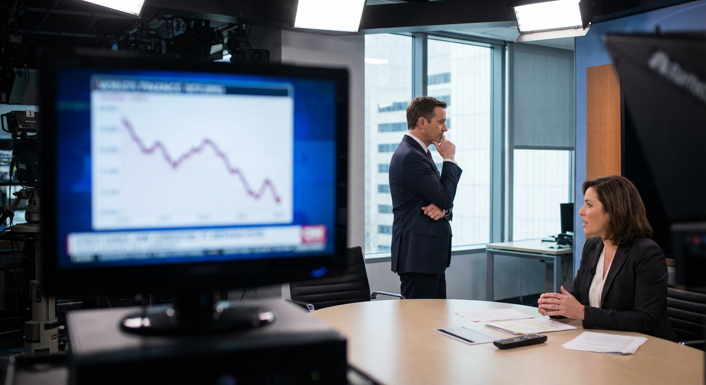 A podcast recording session in a studio with hosts in conversation, captured on screen.