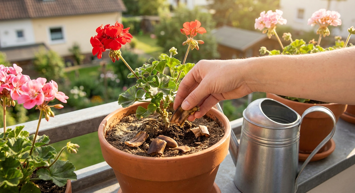 Pěstujete muškáty? Pokud do hlíny zapíchnete tuhle věc, budou vám sousedi závidět nejbohatší květy v ulici