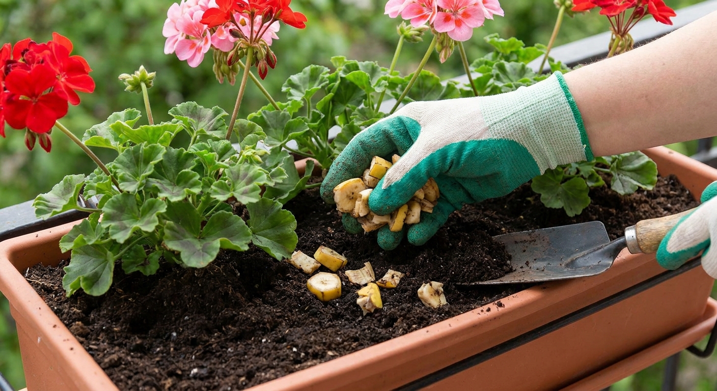 Pěstujete muškáty? Pokud do hlíny zapíchnete tuto věc, budou kvést tak bohatě, že vám sousedé neuvěří