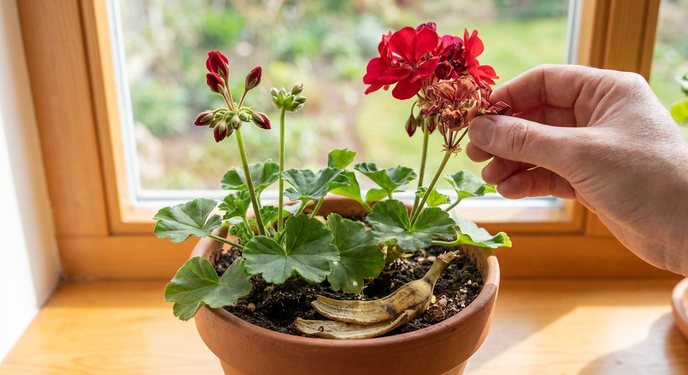 Pěstujete muškáty? Pokud do hlíny zapíchnete tuto věc, budou kvést tak bohatě, že vám sousedé neuvěří