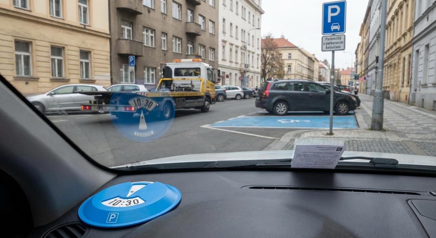 Parkování ve městě bude ještě dražší. Tato značka, kterou málokdo zná, vám může ušetřit tisíce na pokutách