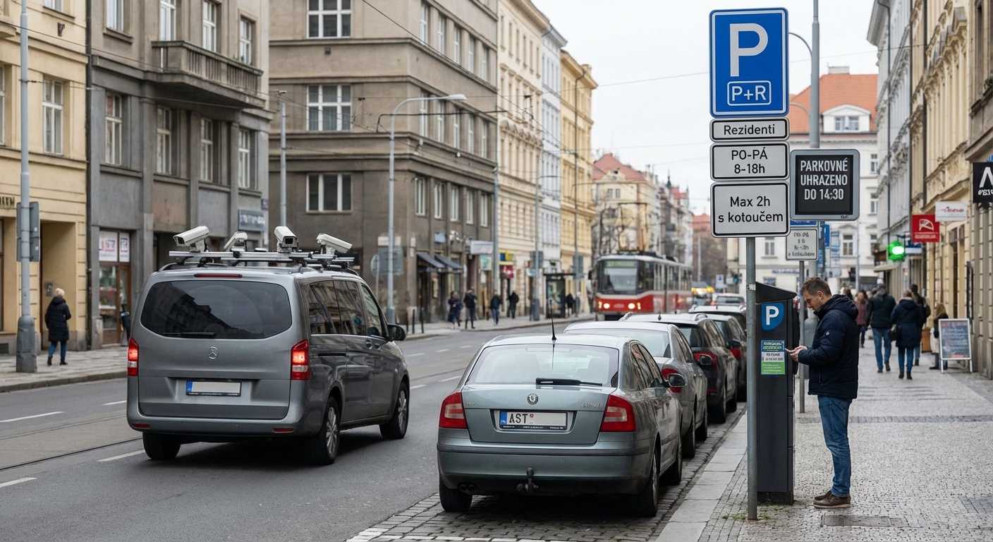 Parkování ve městě bude ještě dražší. Tato značka, kterou málokdo zná, vám může ušetřit tisíce na pokutách