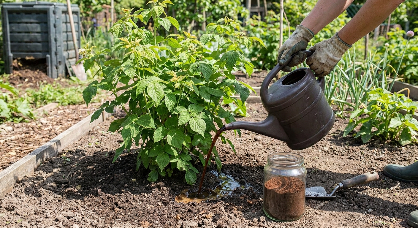 Úrodu malin lze ztrojnásobit díky jedné věci, kterou denně vyléváte. Udělejte to teď a uvidíte ten zázrak