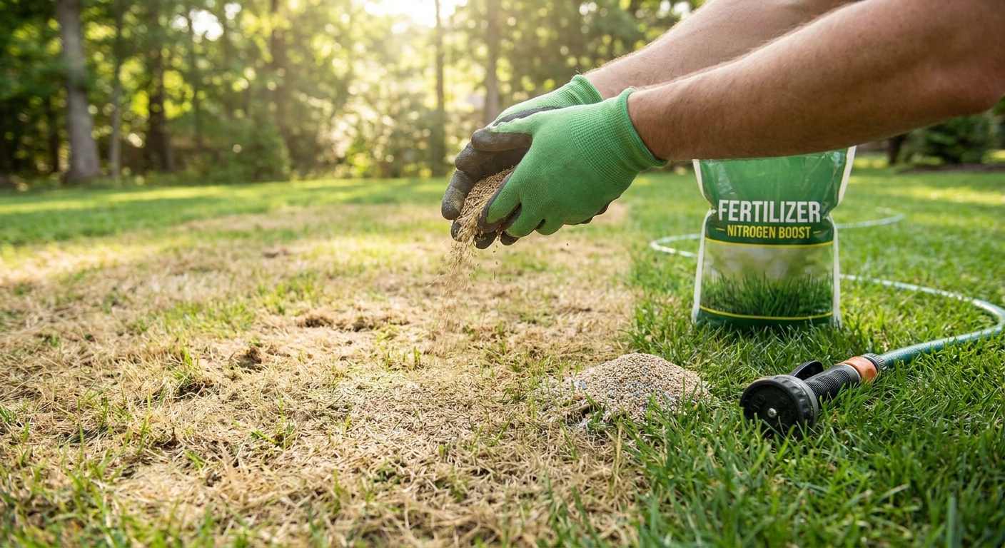 Soused mi poradil, jak mít ten nejzelenější trávník v ulici. Stačí mu na jaře dopřát tuhle nečekanou kůru