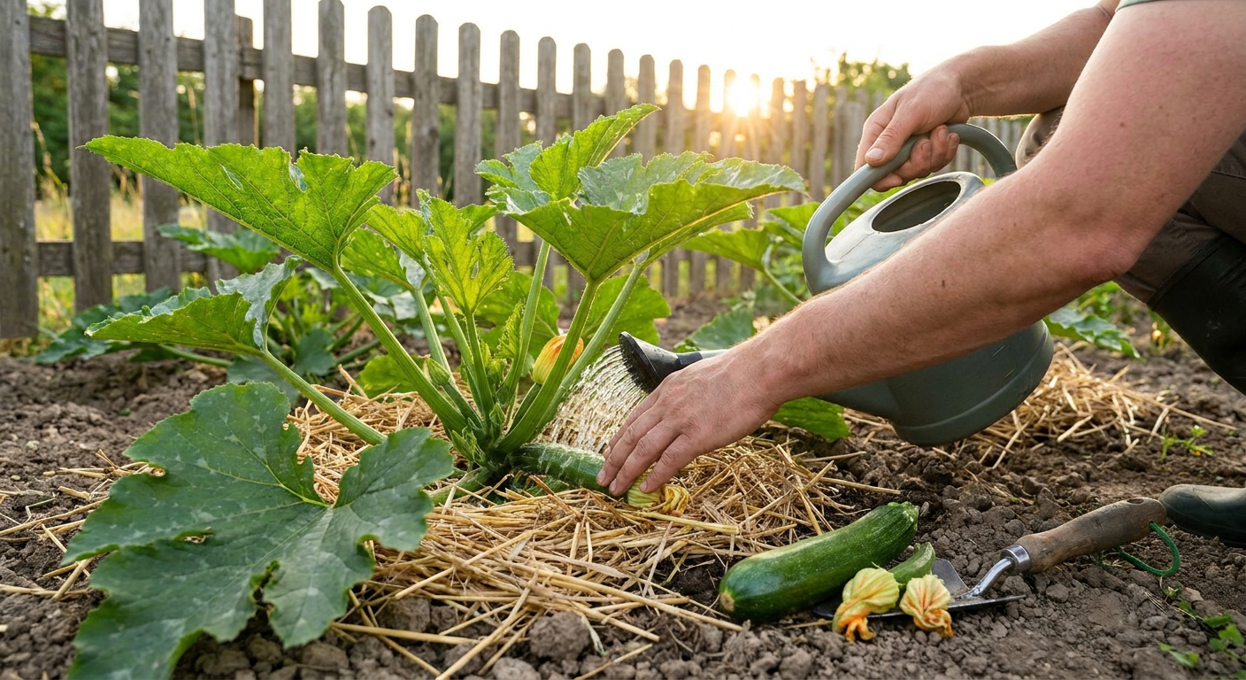 Soused mi poradil, jak mít ty největší cukety v okolí. Stačí jim na začátku léta dopřát tuto péči