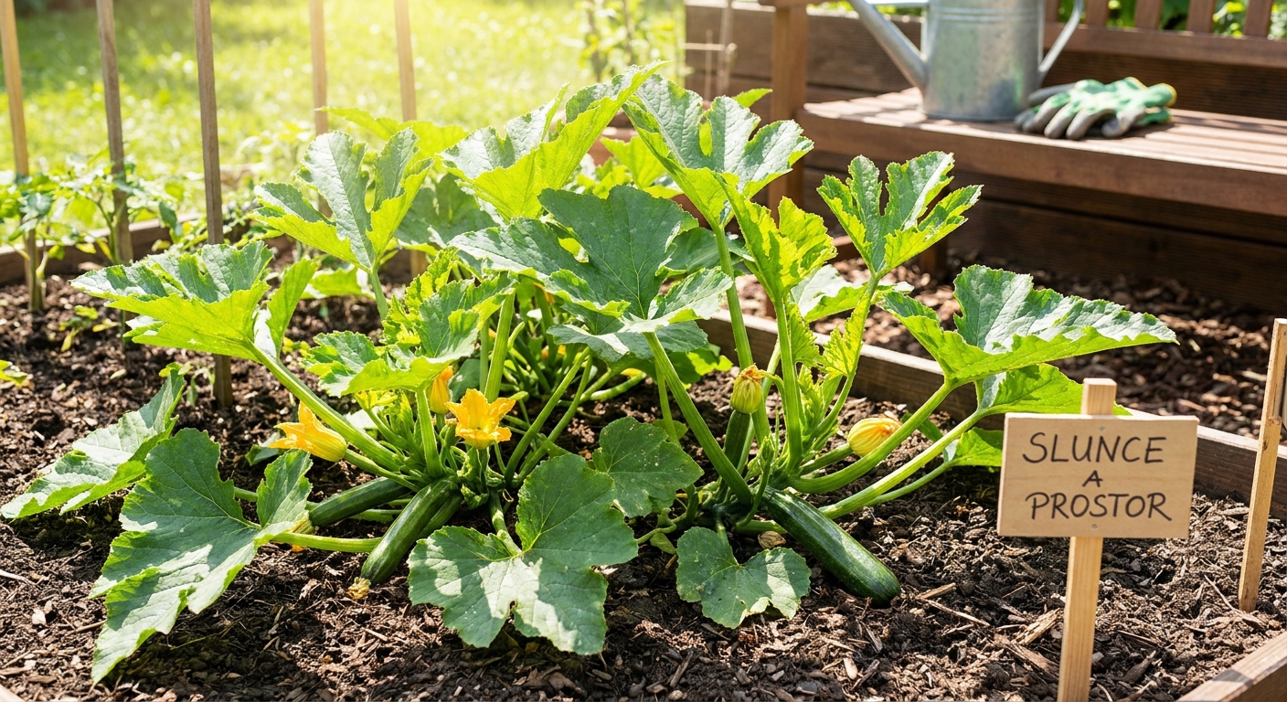 Soused mi poradil, jak mít ty největší cukety v okolí. Stačí jim na začátku léta dopřát tuto péči