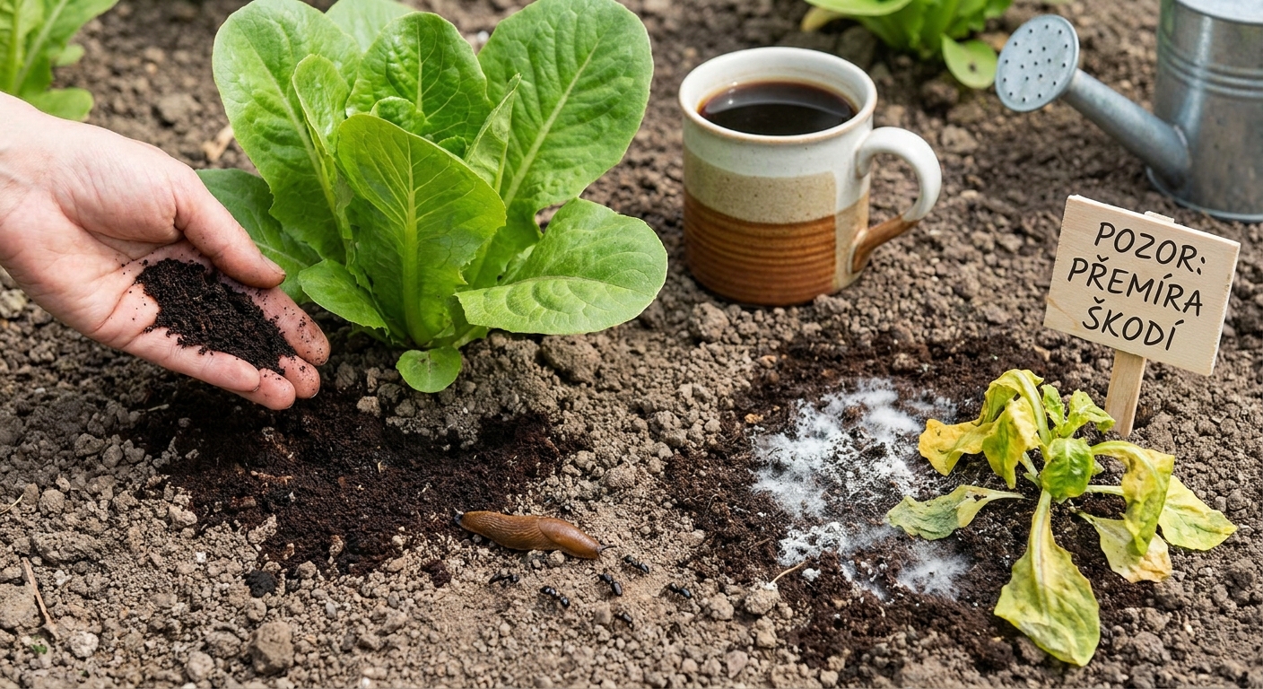 Sousedka polila jahody vlažnou kávou. Nejdřív jsem se smála, ale pak jsem viděla tu úrodu bez škůdců