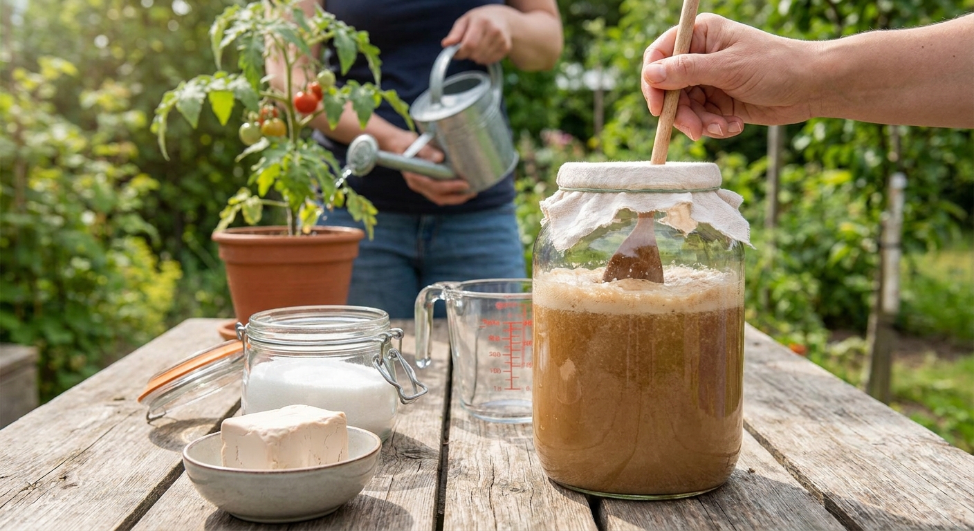Sousedka polila papriky roztokem z droždí. Nejdřív to smrdělo, ale pak jsem viděla tu úrodu