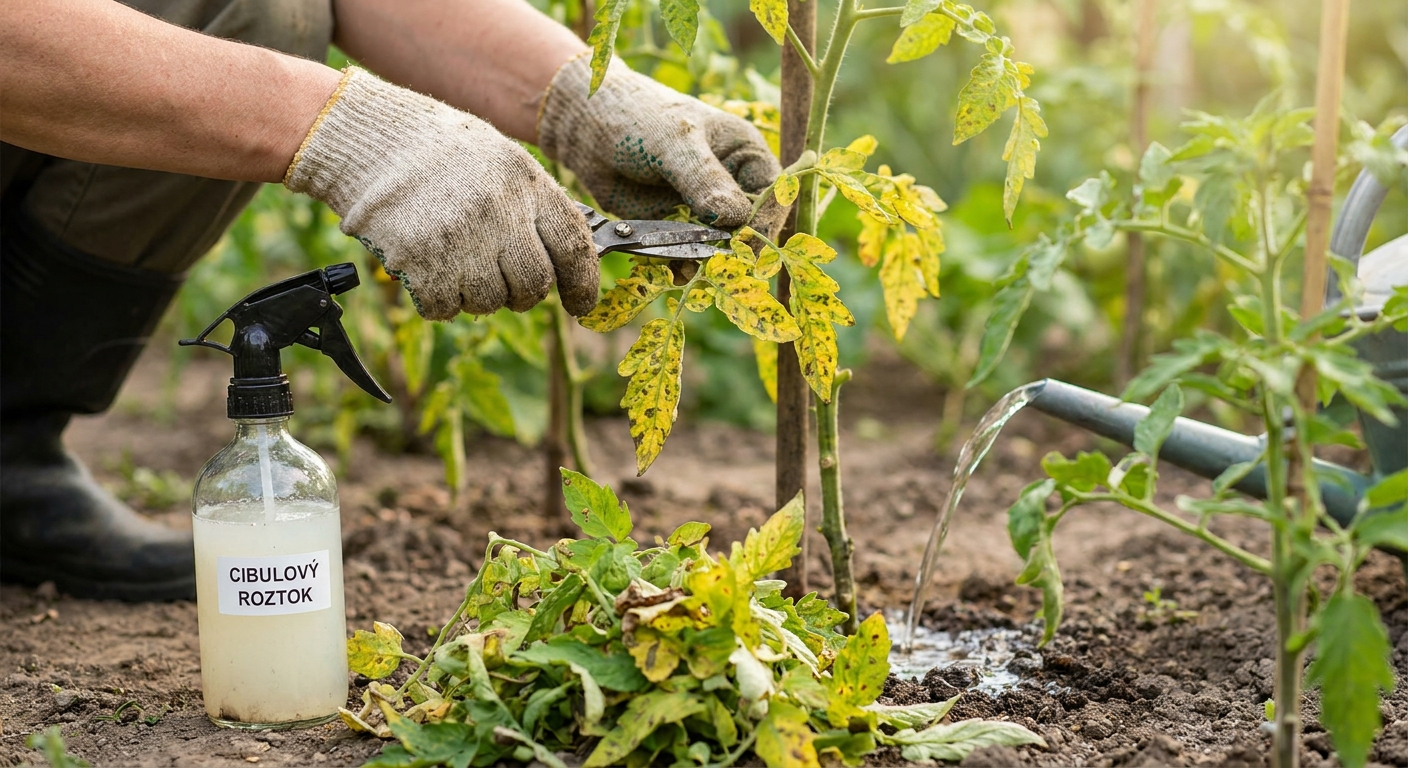 Sousedka postříkala cukety tímto roztokem z cibule. Plíseň zmizela a plody jsou letos obrovské