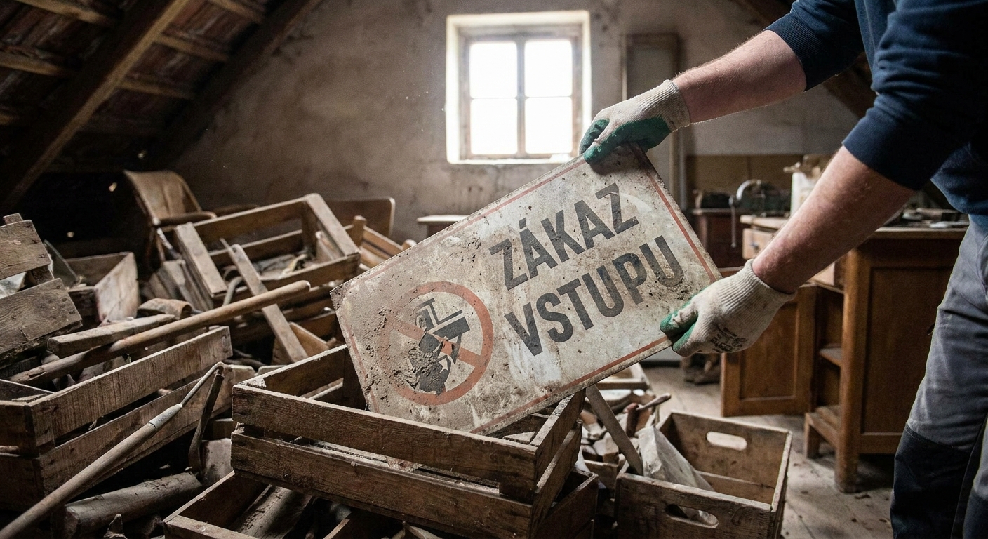 Staré smaltované cedule z dob první republiky. Pokud najdete tuhle značku, sběratelé se o ni poperou