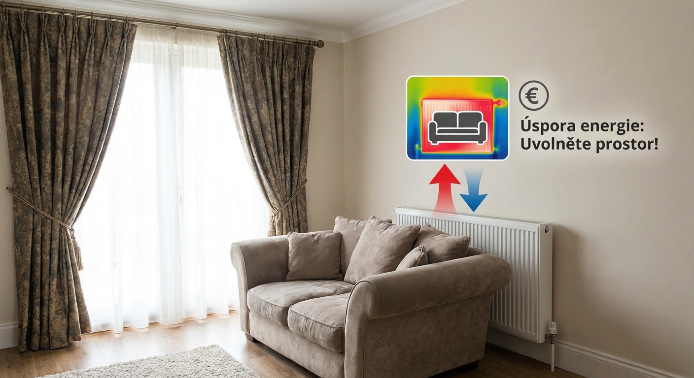 Tahle drobnost v obýváku vám tajně krade teplo. Odstraňte ji a na vyúčtování ušetříte tisíce